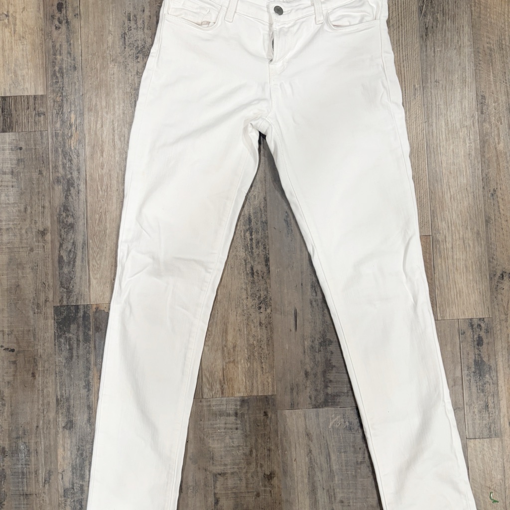 J Brand Skinny Womens White Jeans